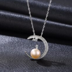 Wholesale Necklaces Lovely Fashion Jewelry Half Moon 4