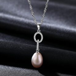 Wholesale Necklaces Natural Freshwater Pearls 925 Sterling Silver 5