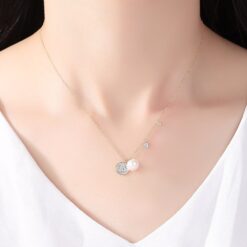 Wholesale Necklaces New Design Freshwater Bread Pearl 1