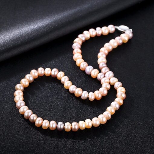 Wholesale Necklaces Pearl Bead Necklace With 925 3