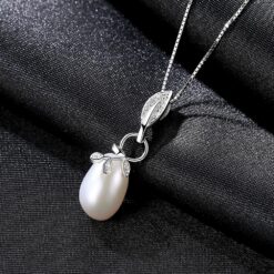 Wholesale Necklaces Plant Design Natural Freshwater Pearl 3