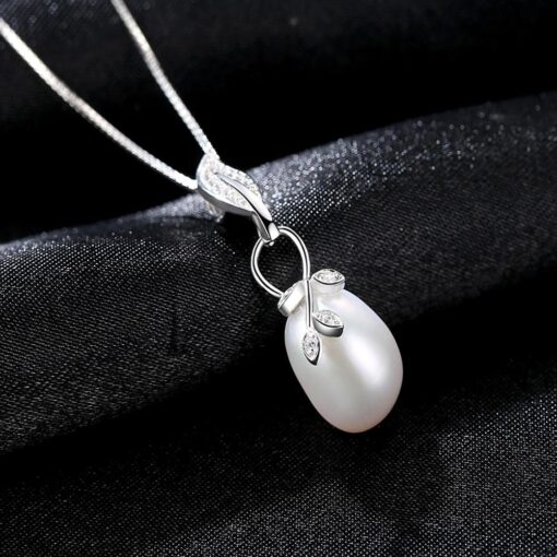 Wholesale Necklaces Plant Design Natural Freshwater Pearl 4