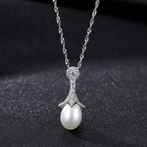 Wholesale Necklaces Selling Natural Pearl Jewelry Pendant 3