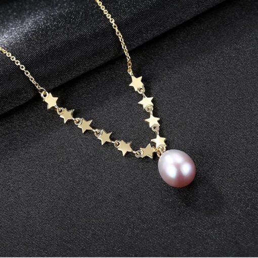 Wholesale Necklaces Sparkling Stars Design 925 Sterling 5