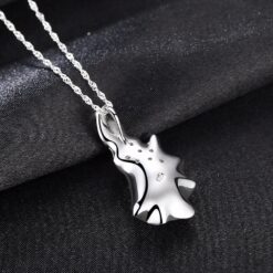 Wholesale Necklaces The Latest Design Silver Irregular 4