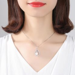 Wholesale Necklaces fashion simple drop shaped 2