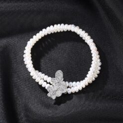 Wholesale Pearl Bracelet Hot Sale Elegant Double Natural 2