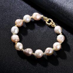 Wholesale Pearl Bracelet Women Gift Sterling Silver 3