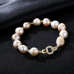 Wholesale Pearl Bracelet Women Gift Sterling Silver 5