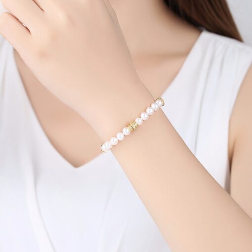 Wholesale Simple Classic Natural Pearl Bracelet 2