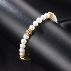 Wholesale Simple Classic Natural Pearl Bracelet 3