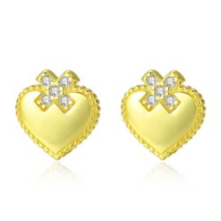 Wholesale 2018 new heart shaped cubic zirconia