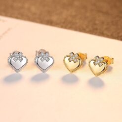 Wholesale 2018 new heart shaped cubic zirconia 3