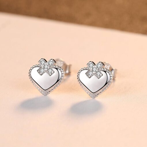 Wholesale 2018 new heart shaped cubic zirconia 5