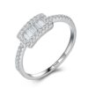 Wholesale 925 Silver Engagement Ring for Women