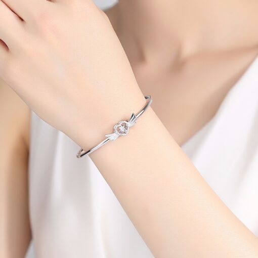 Wholesale 925 Sterling Silver Bangle For Women 2