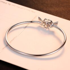 Wholesale 925 Sterling Silver Bangle For Women 5