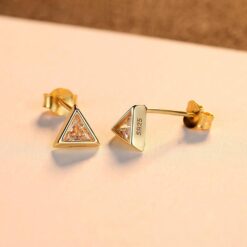 Wholesale 925 Sterling Silver Earrings Jewelry Gold Plating 4