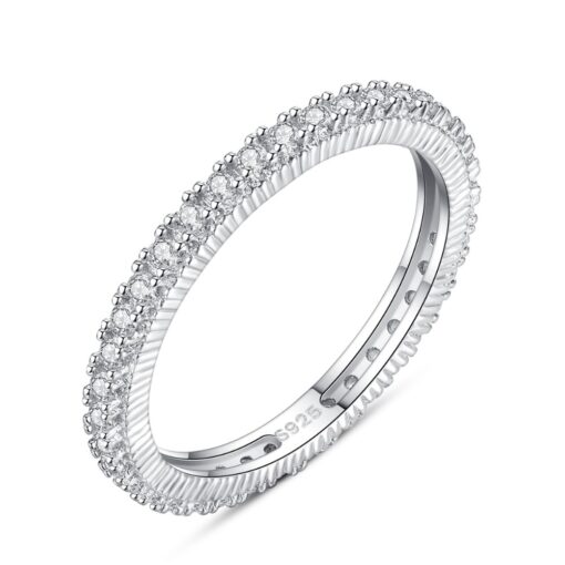 Wholesale 925 Sterling Silver Fashion CZ Finger Rings