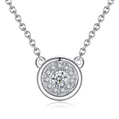 Wholesale 925 Sterling Silver Jewelry Simple Disc