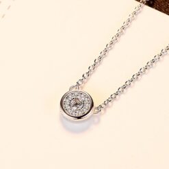 Wholesale 925 Sterling Silver Jewelry Simple Disc 4