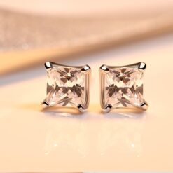 Wholesale Brand Simple Square Cubic Zirconia Daily 2