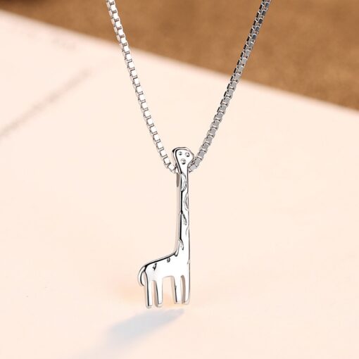 Wholesale Christmas Gift Girls Silver Necklace 3
