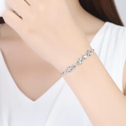 Wholesale Delicate 925 Sterling Silver Luxury Bracelets 2