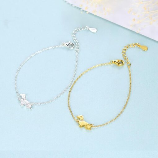 Wholesale Delicate Gold Plated Link Chain Bracelets 3