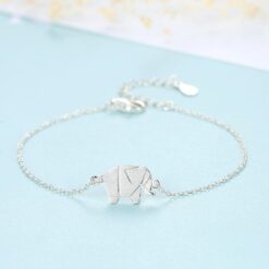 Wholesale Fashion 925 Silver Elephant Bracelet 4