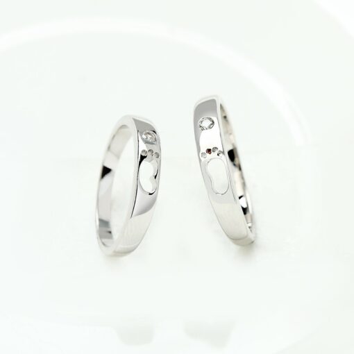 Wholesale Fashion 925 Sterling Silver Feet Ring 2