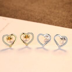 Wholesale Fashionable 925 Sterling Silver Heart Love 3