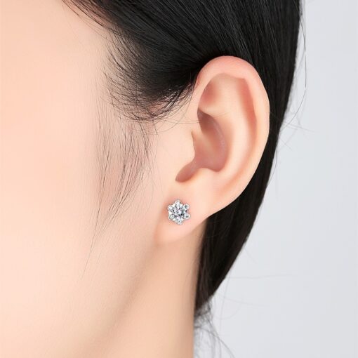 Wholesale High Quality Women Luxury Genuine 925 Sterling earrings 1