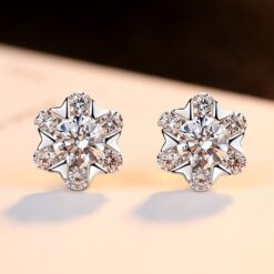 Wholesale High Quality Women Luxury Genuine 925 Sterling earrings 3