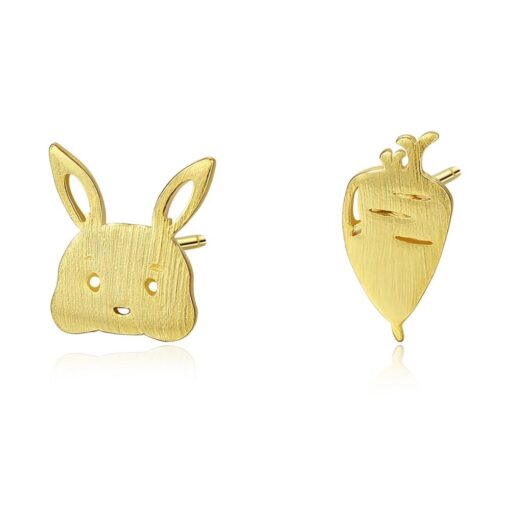 Wholesale Korean Cartoon Stud Earrings Animal Rabbit