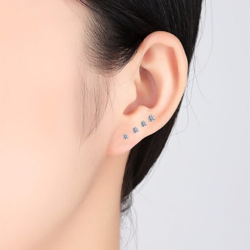 Wholesale Korean Style Fancy Cute Heart Shape Stud Earrings 1