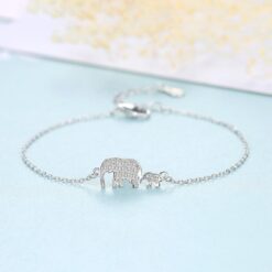 Wholesale Luxury 925 Sterling Silver Elephant Pendant 3
