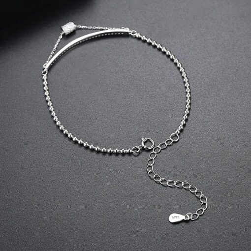 Wholesale Luxury 925 Sterling Silver Romantic Adjustable Bracelets 4