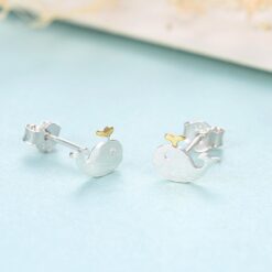 Wholesale Minimalist 925 Sterling Silver Stud Earrings 4
