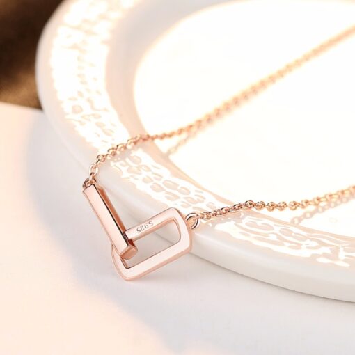 Wholesale New Design Hoop Pendant Necklace 5