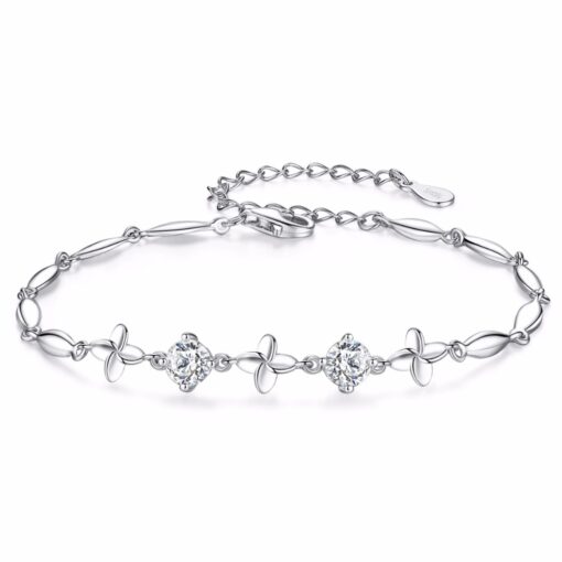 Wholesale New Style Beautiful Women Silver Bracelet