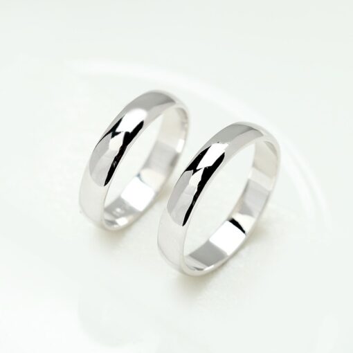Wholesale S925 Sterling Silver Love forever Couple rings 2