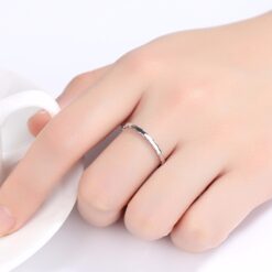 Wholesale S925 Sterling Silver Romantic Finger Rings 1
