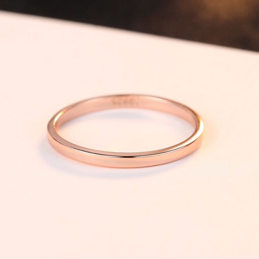 Wholesale Simple Charm Sterling Silver 925 Ring 2
