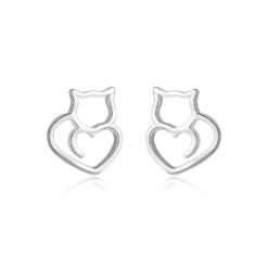 Wholesale Sterling Silver 925 Jewelry Earring Hollow