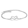 Wholesale Stylish Heart Design 925 Sterling Silver