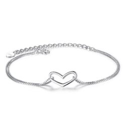Wholesale Stylish Heart Design 925 Sterling Silver