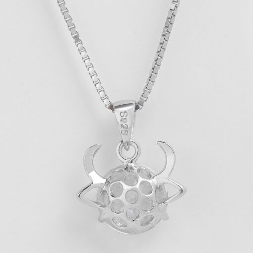 Wholesale Taurus 925 sterling silver jewelry necklaces 2
