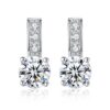 Wholesale factory direct sale cubic zirconia diamond stud earrings