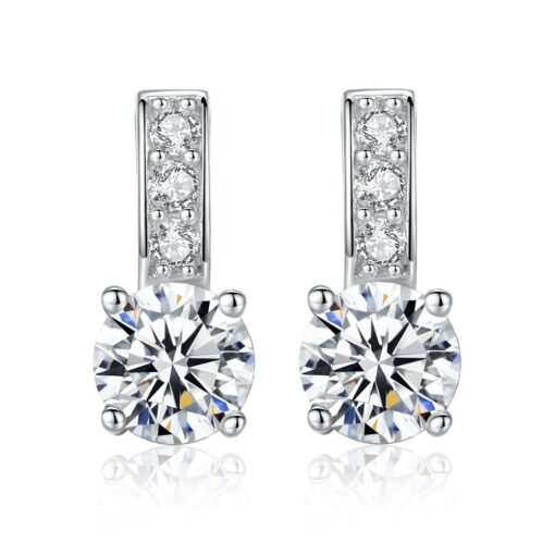 Wholesale factory direct sale cubic zirconia diamond stud earrings